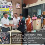 Eye Glasses distributed at Sri Sai College for Women, Rajajinagar, Bangalore, Karnataka, India.