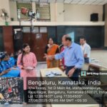 Eye Glasses distributed at Sri Sai College for Women, Rajajinagar, Bangalore, Karnataka, India.