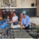 Eye Glasses distributed at Sri Sai College for Women, Rajajinagar, Bangalore, Karnataka, India.